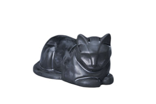 Tierurne Liegende Katze Keramik