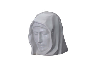 Kaufen kaltweiss Gedenkurne Heilige Mutter Keramik