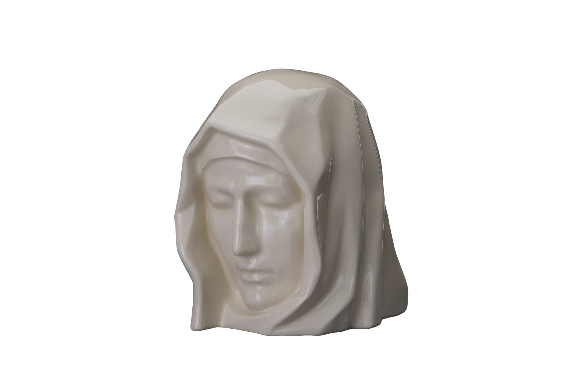 Memorial urn Holy Mother Ceramic