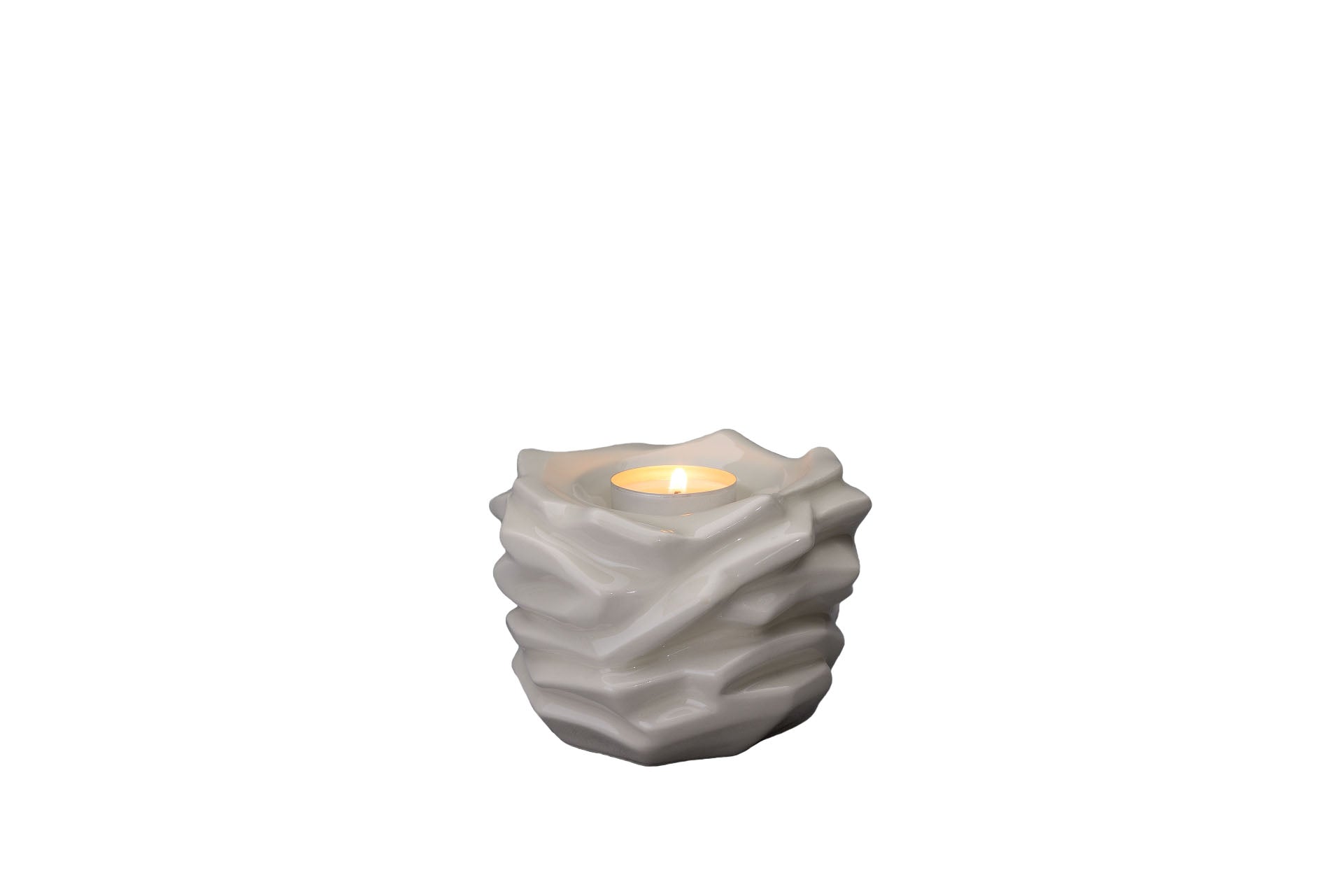 Kaufen warmweiss Gedenkurne Christ Keramik