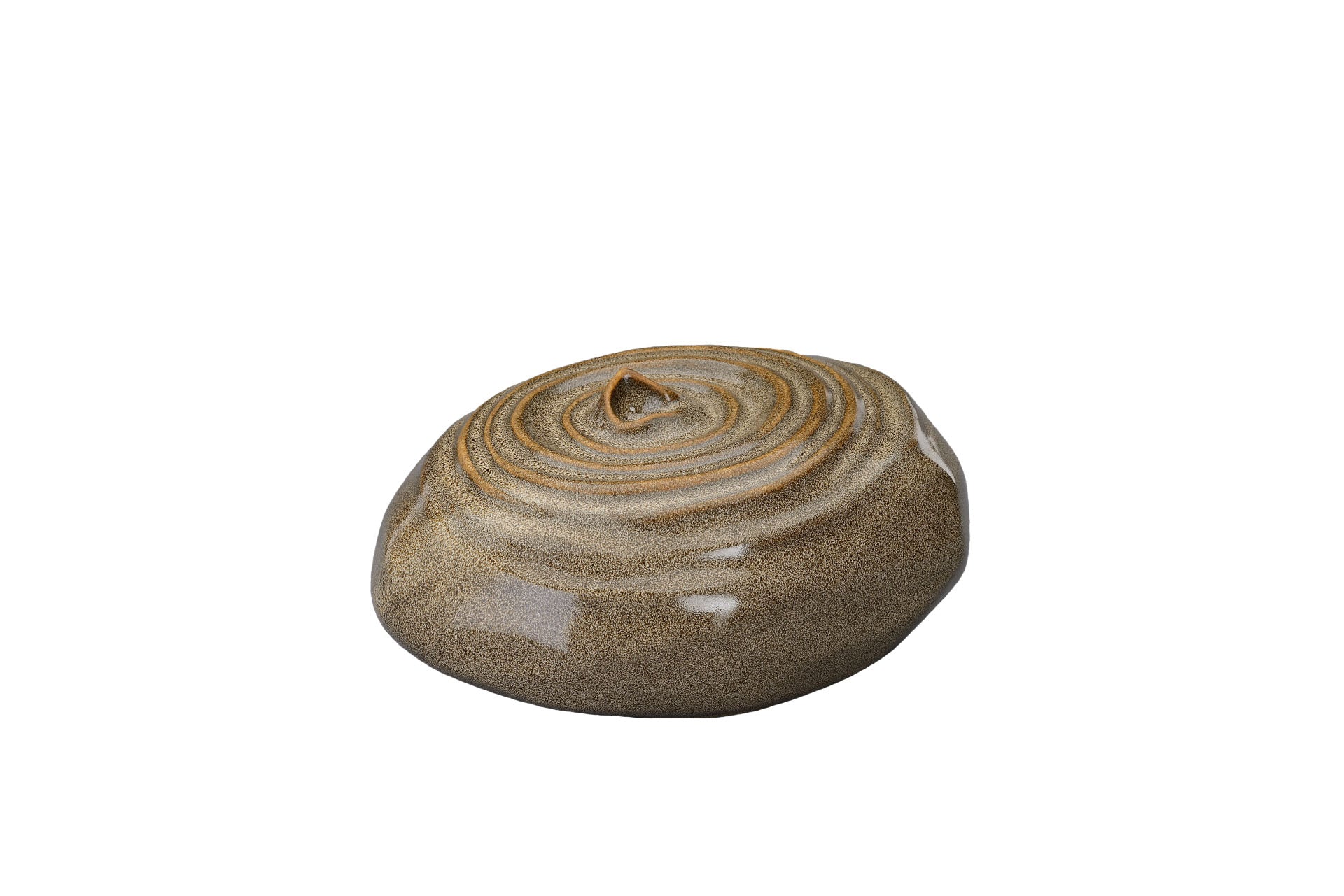 Kaufen braun-melange Urne Resonance Keramik