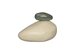 Kaufen warmweiss Urne Stein Keramik