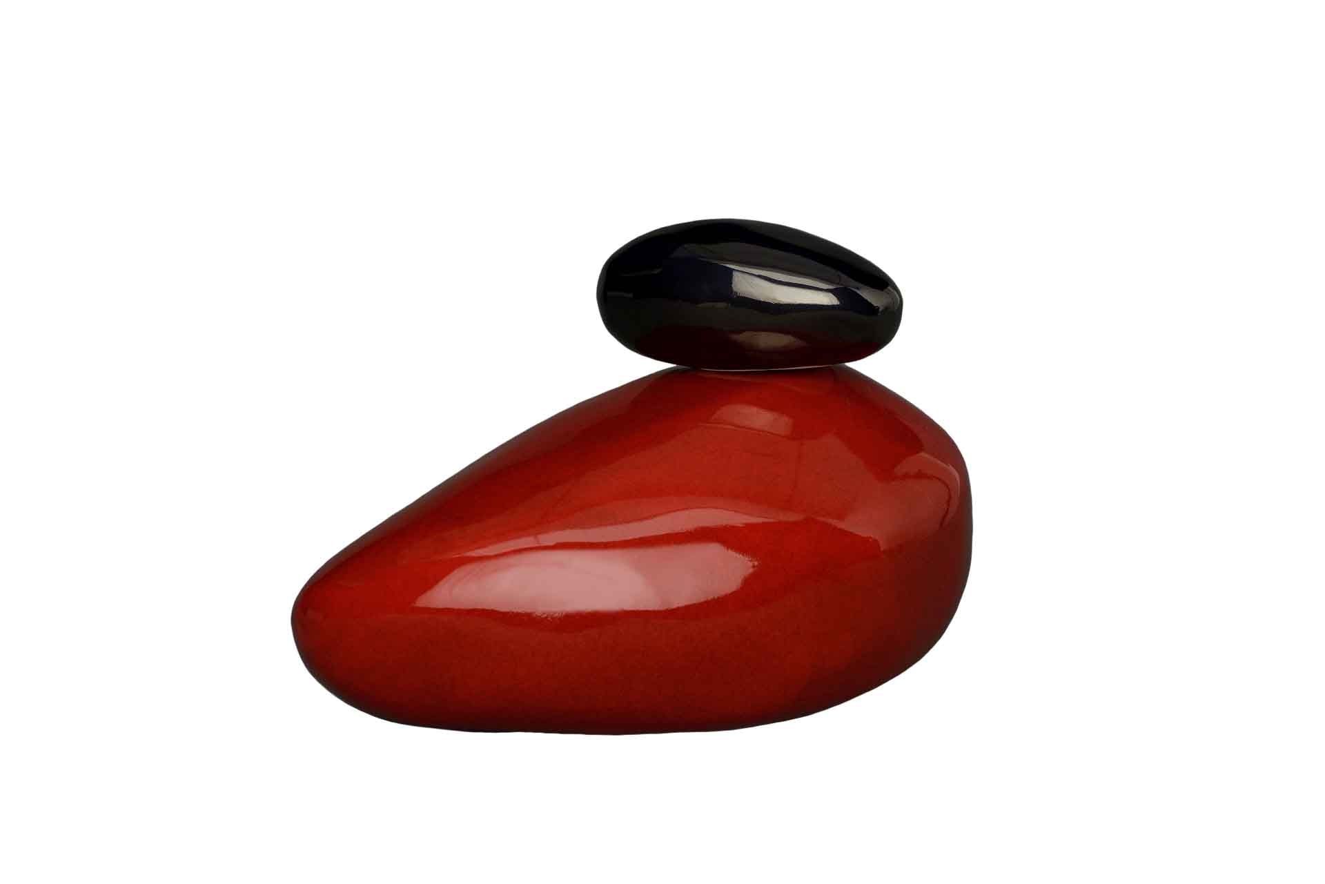 Kaufen rot Urne Stein Keramik