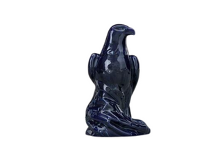Kaufen cobalt-metallic Urne Adler Keramik