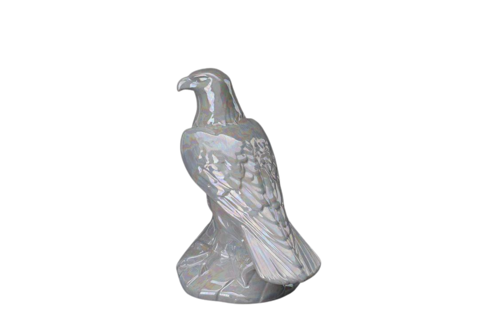 Urn eagle ceramic - 0