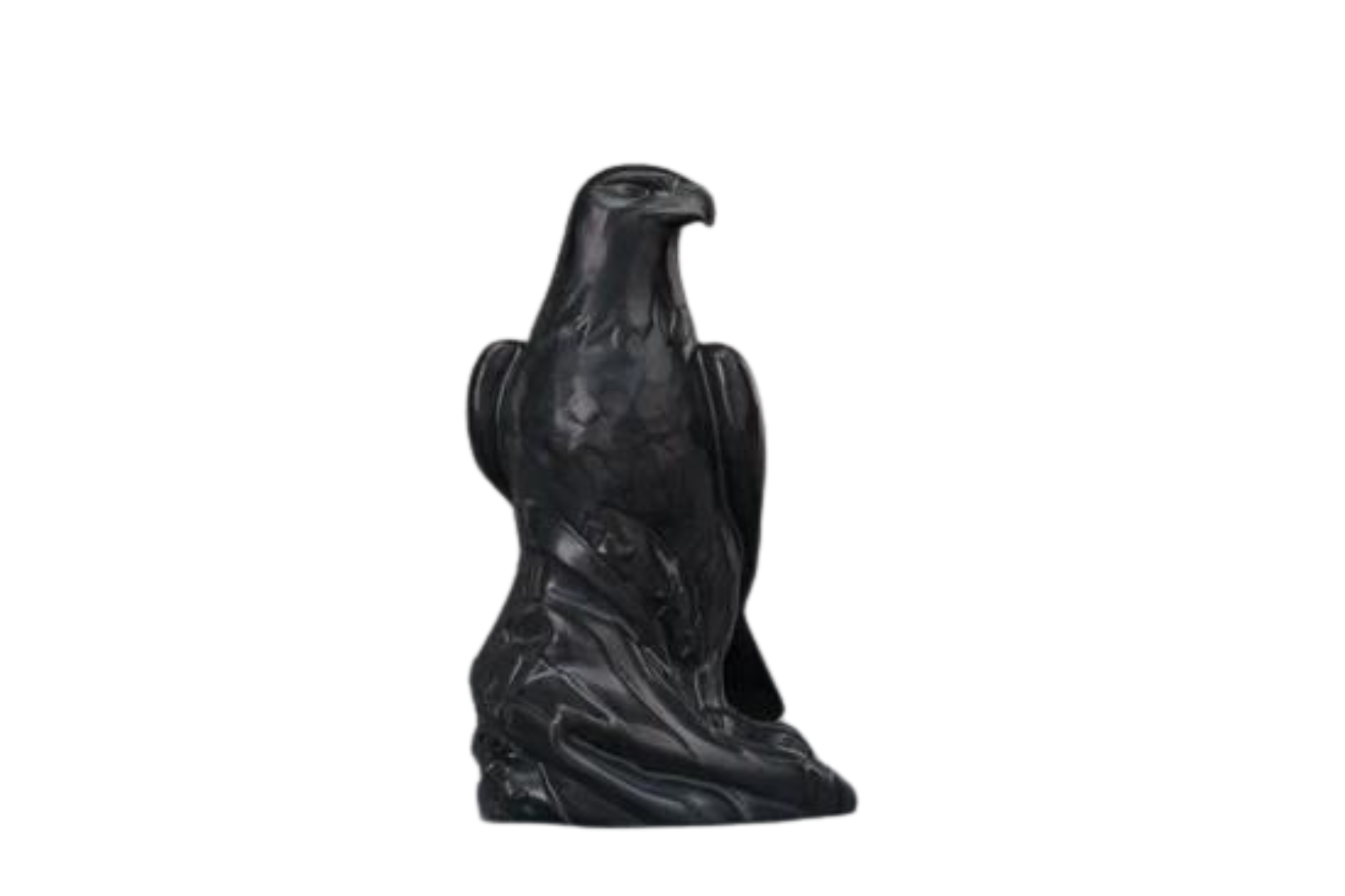 Kaufen schwarz-matt Urne Adler Keramik