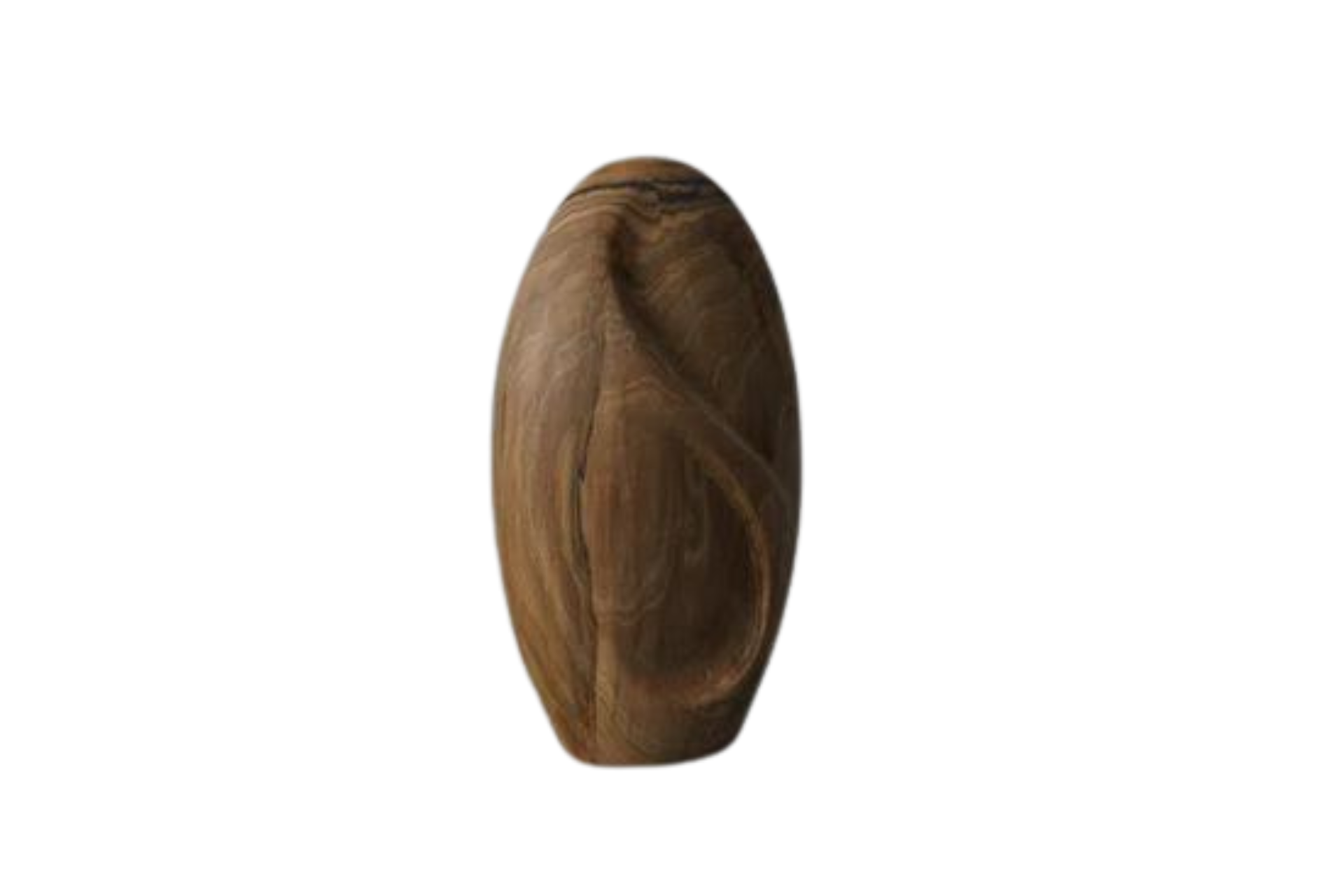 Wooden urn eternity walnut nature - 0