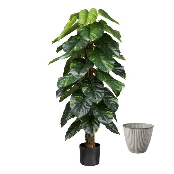 Philodendron Scandens Kunstpflanze deko - 0