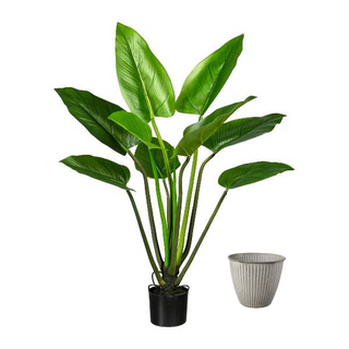Kaufen mit-metall-ubertopf Philodendron Kunstpflanze deko