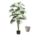 Monstera Kunstpflanze deko