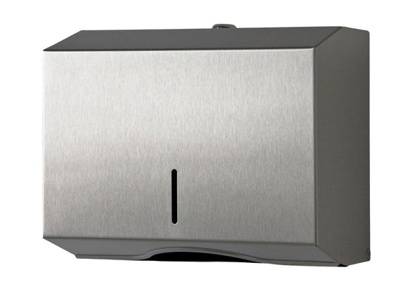Stainless steel towel dispenser