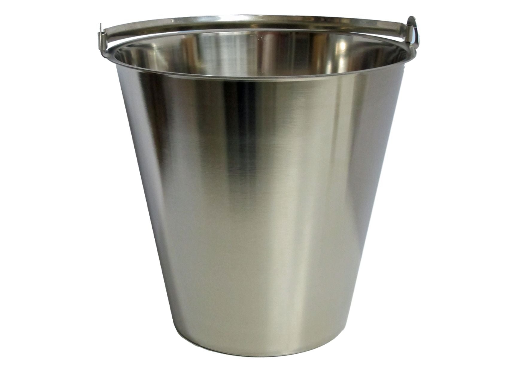 Stainless steel bucket with lid - 0