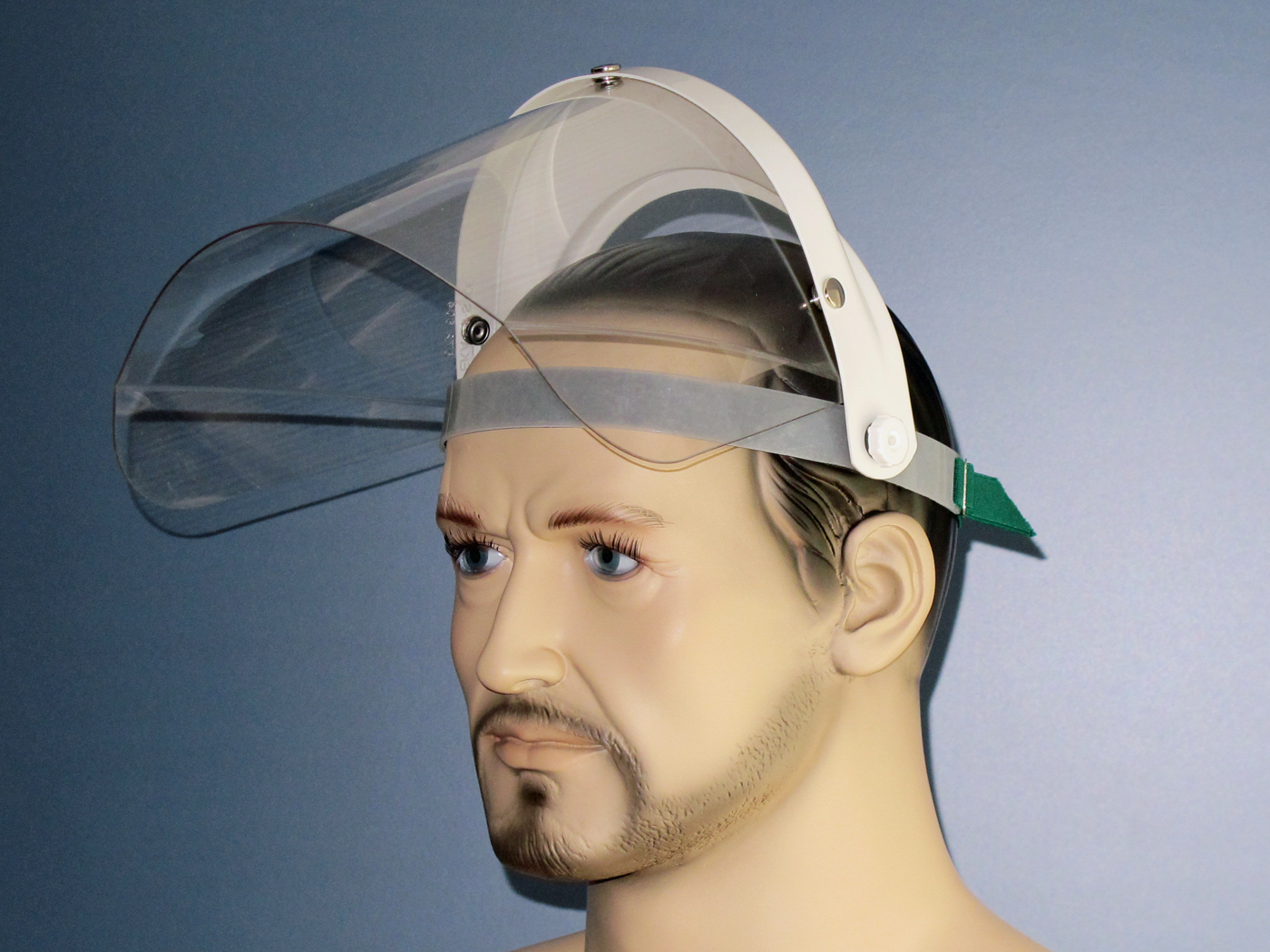 Face shield - full protection visor, flip-up
