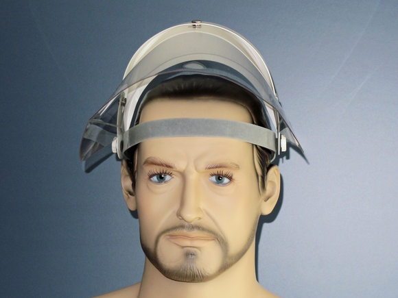 Gesichtsschutzschirm - Vollschutz-Visier, hochklappbar