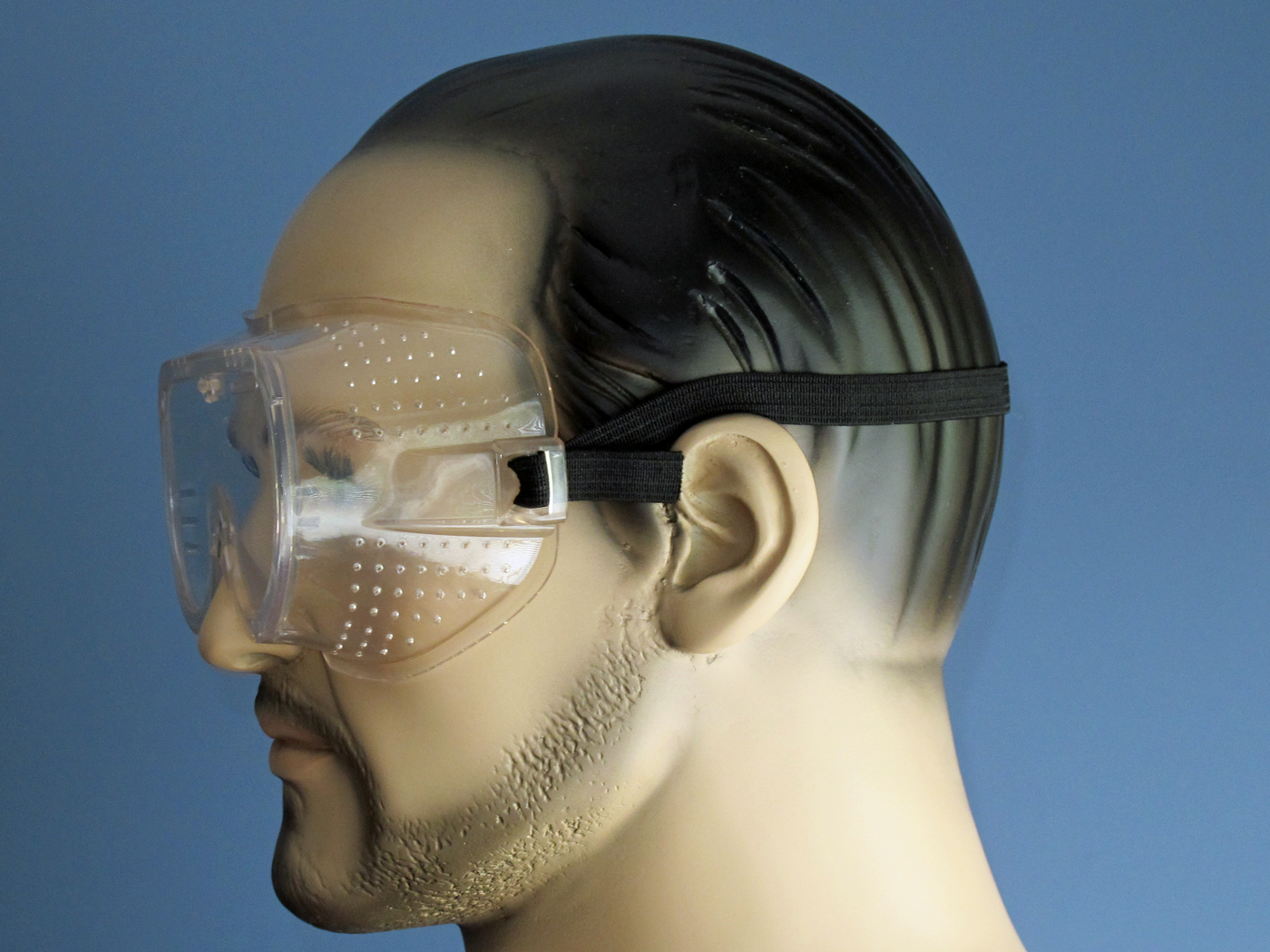 Korb-Schutzbrille, transparent, UV-Schutz - 0