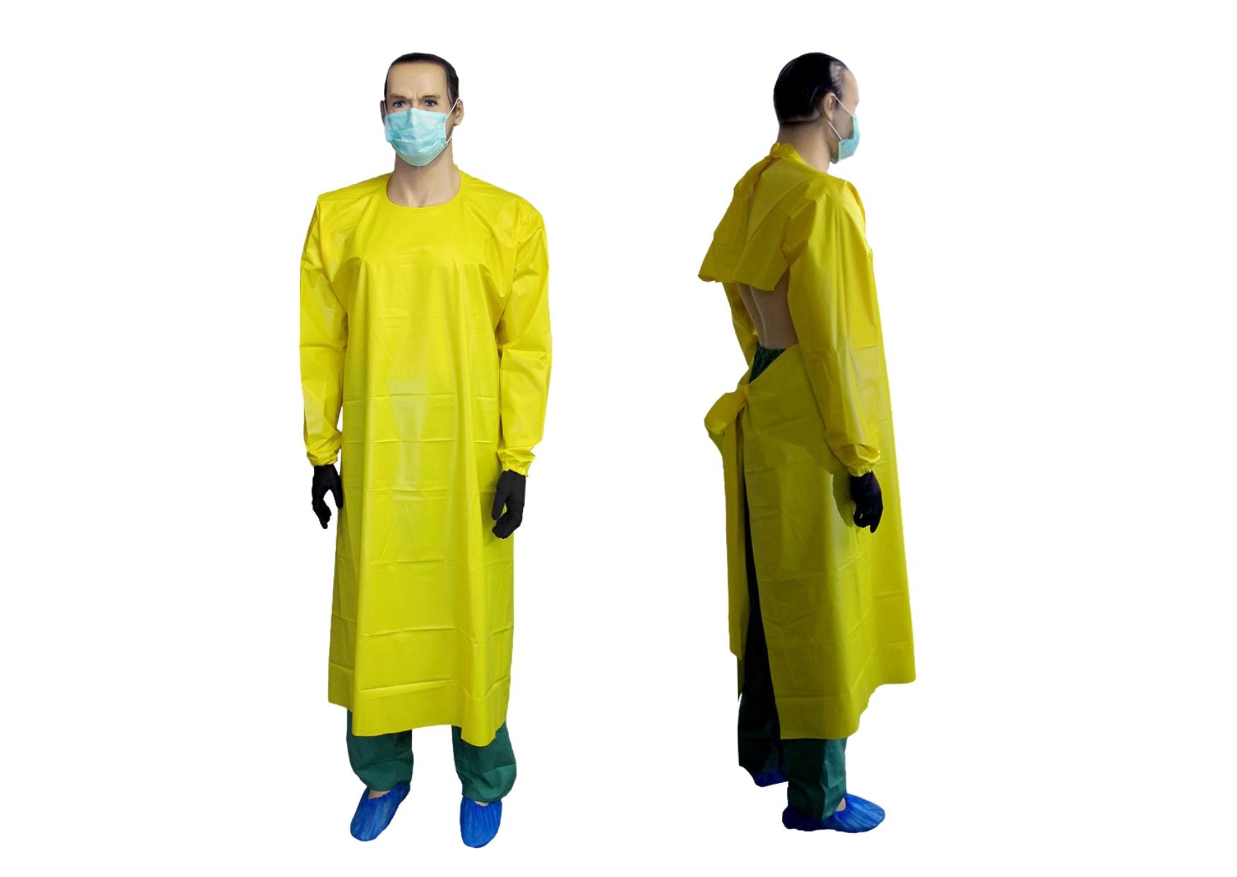 Reusable protective gown 115 cm - 0