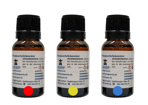 Colore ad olio per cera liquida, 15 ml