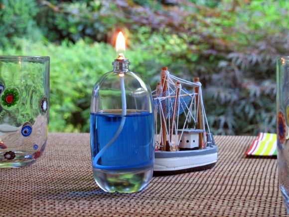 Candela di cera liquida LONDON, vetro, 100 ml