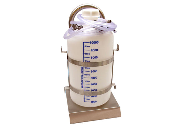 Serbatoio a pressione Lavabis da 10 litri, rack completo