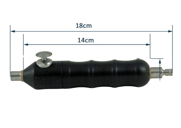 Lavabis Hypo Valve DELRIN Griff QC-M