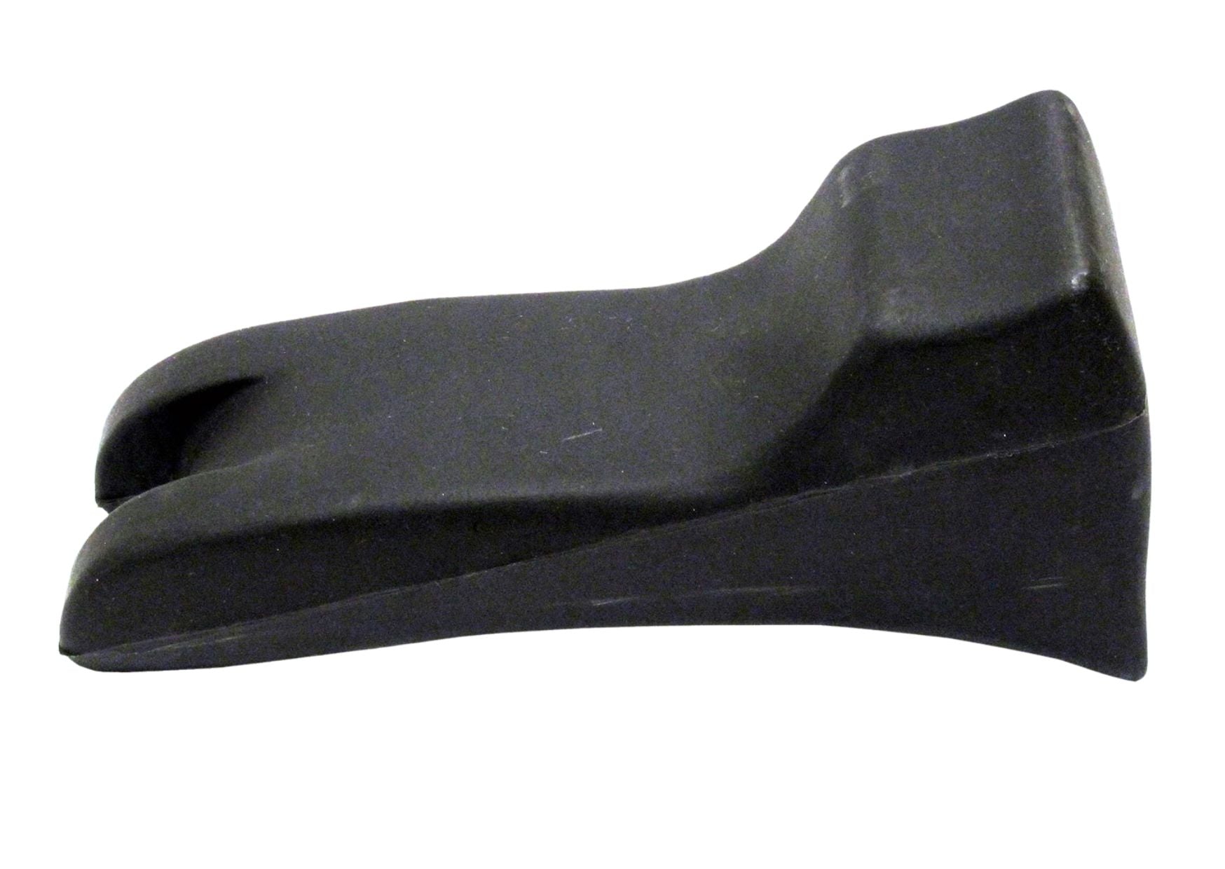 Body support wedge, rubber, black-grey / 2 pieces