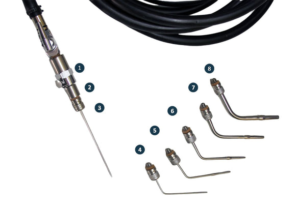 Lavabis Arterienkanülen Set QC TC 8-teilig