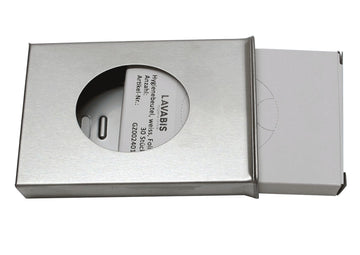 Hygienebeutel-Spender, Edelstahl - 0