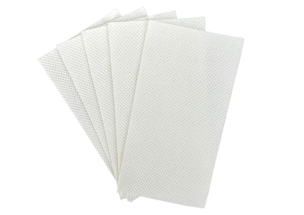 Absorber-Fluffstreifen, weiss , groß 5-er Pack