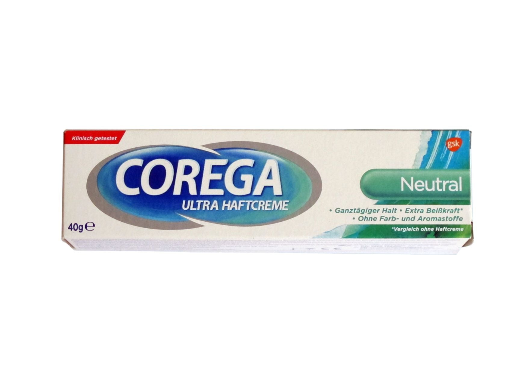 Corega Ultra Haftcreme für Zahnersatz Neutral - 0