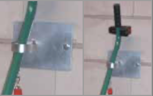 Handwagenhalterung für Wandmontage