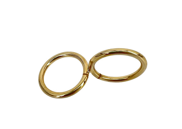 Stop-Handringe Ring zur Handpositionierung gold