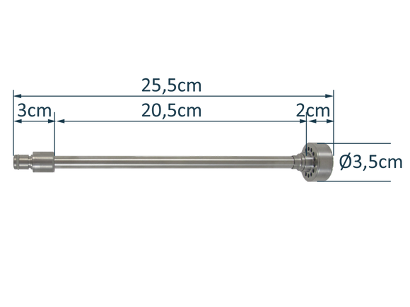 Aspiratore post-mortem Lavabis non intasabile con QC