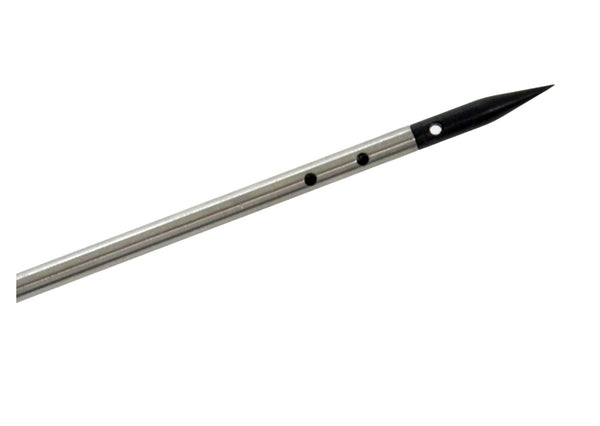 Trokar Hypo Shaft Set, 1/8" x 42 cm (16,5"), Hypo Valve, slip hub, TP6325