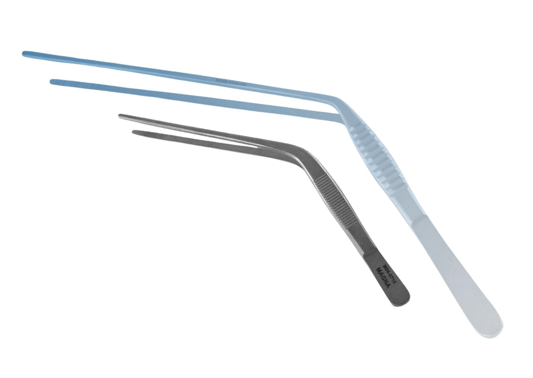 Lavabis vein tweezers knee-bent stainless steel - 0