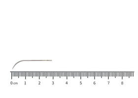 Aghi di lavabis piegati