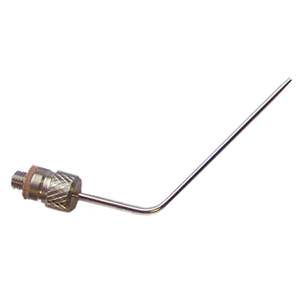 Arterienkanüle, gebogen, 1/16"x2", 12-32 thread-M