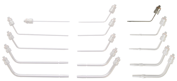 Lavabis Arterienkanüle gebogen 1/16"x2" ProbeTip 12-32 thread-M