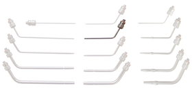 Cannula arteriosa, curva, 3/32 "x2", filettatura 12-32-M - 0