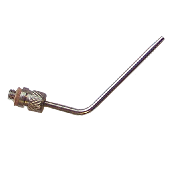 Arterienkanüle, gebogen, 1/8"x2", 12-32 thread-M