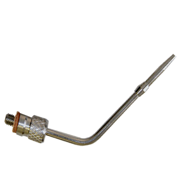 Lavabis Arterienkanüle gebogen 1/8"x2" Tie Collar 12-32 thread-M - 0