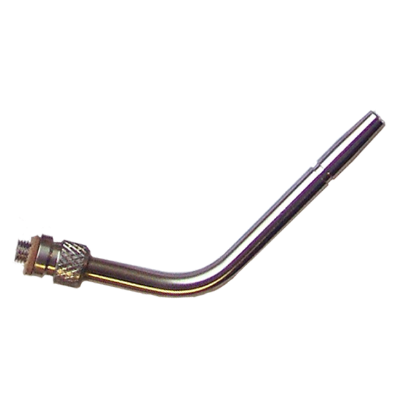 Lavabis Arterienkanüle gebogen 1/4"x2" Tie Groove 12-32 thread-M