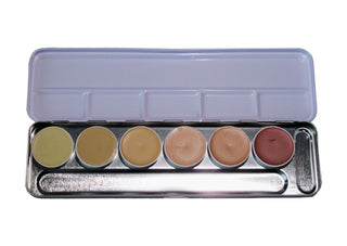 Dermacolor Camouflage Creme Palette Hautfarben hell