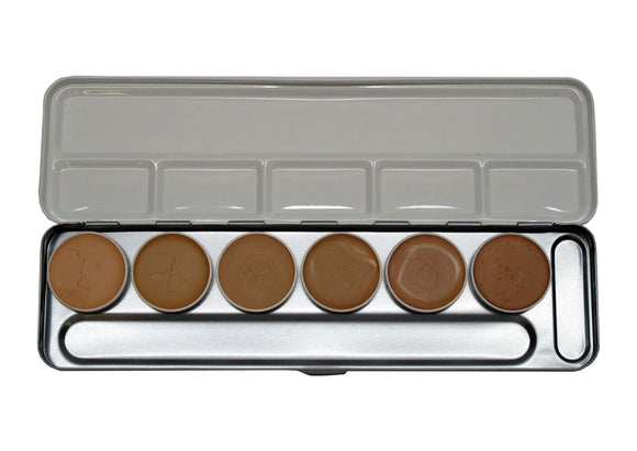 Lavabis Kosmetik Palette 6-in-One Cover Creme Light/Medium