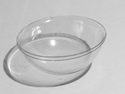 Augenkappen rund glatt 144er Set