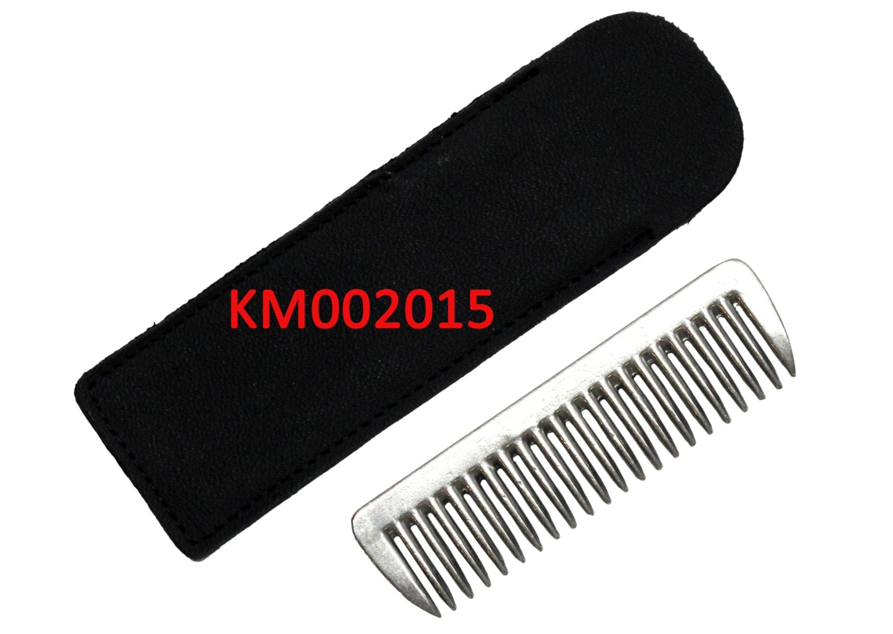 Metal pocket comb aluminum - 0