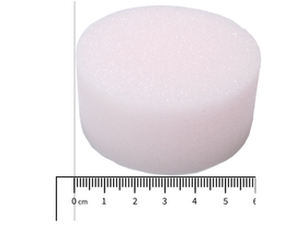 Esponja de maquillaje redonda rosa - 0