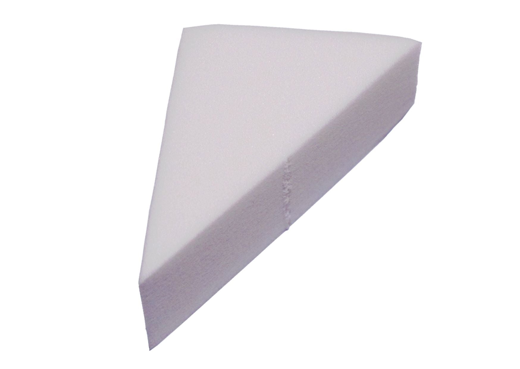 Make up wedge sponge triangle white set of 6
