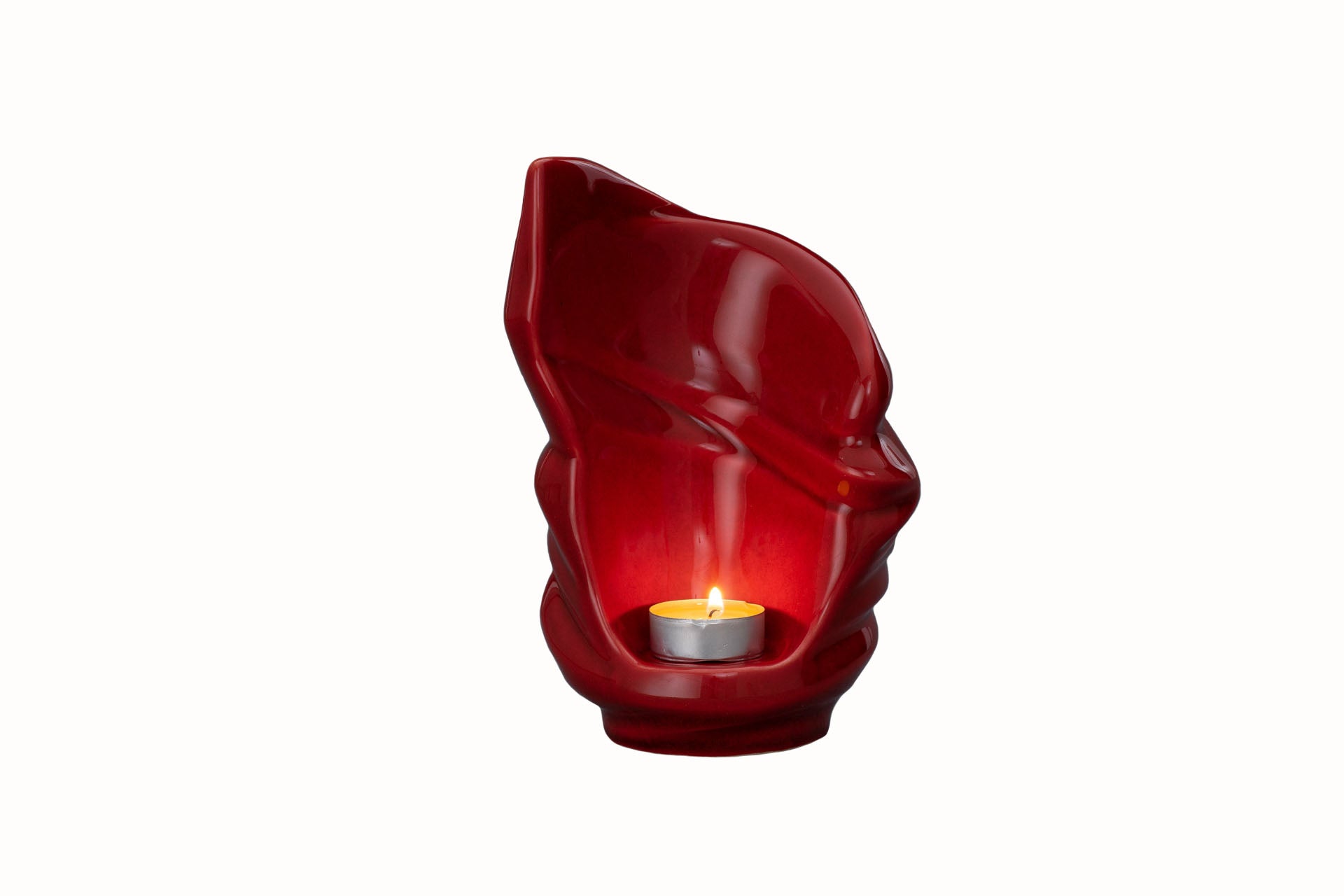 Kaufen rot Gedenkurne Licht Keramik