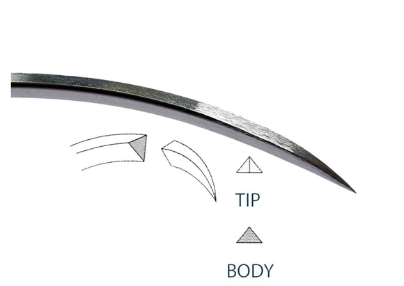 Lavabis Nadel geschlängelt