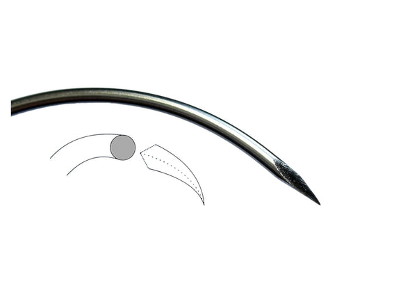 Lavabis Nadeln Drittelkreis Trokar